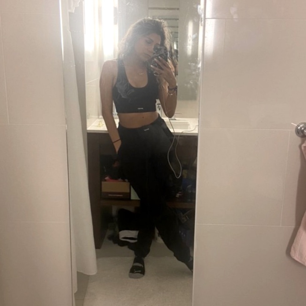 Oh Polly black comfy and cozy sweat pants
